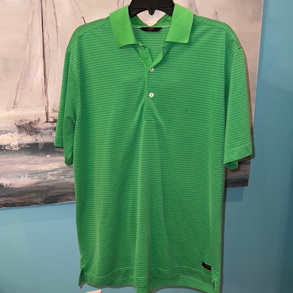 🌟2/$15🌟Callaway FT Performance Green Golf Polo, Large*